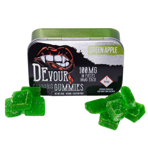 DEVOUR GREEN APPLE GUMMIES