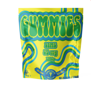 THCP Standard Lime Gummies – 25mg THCP